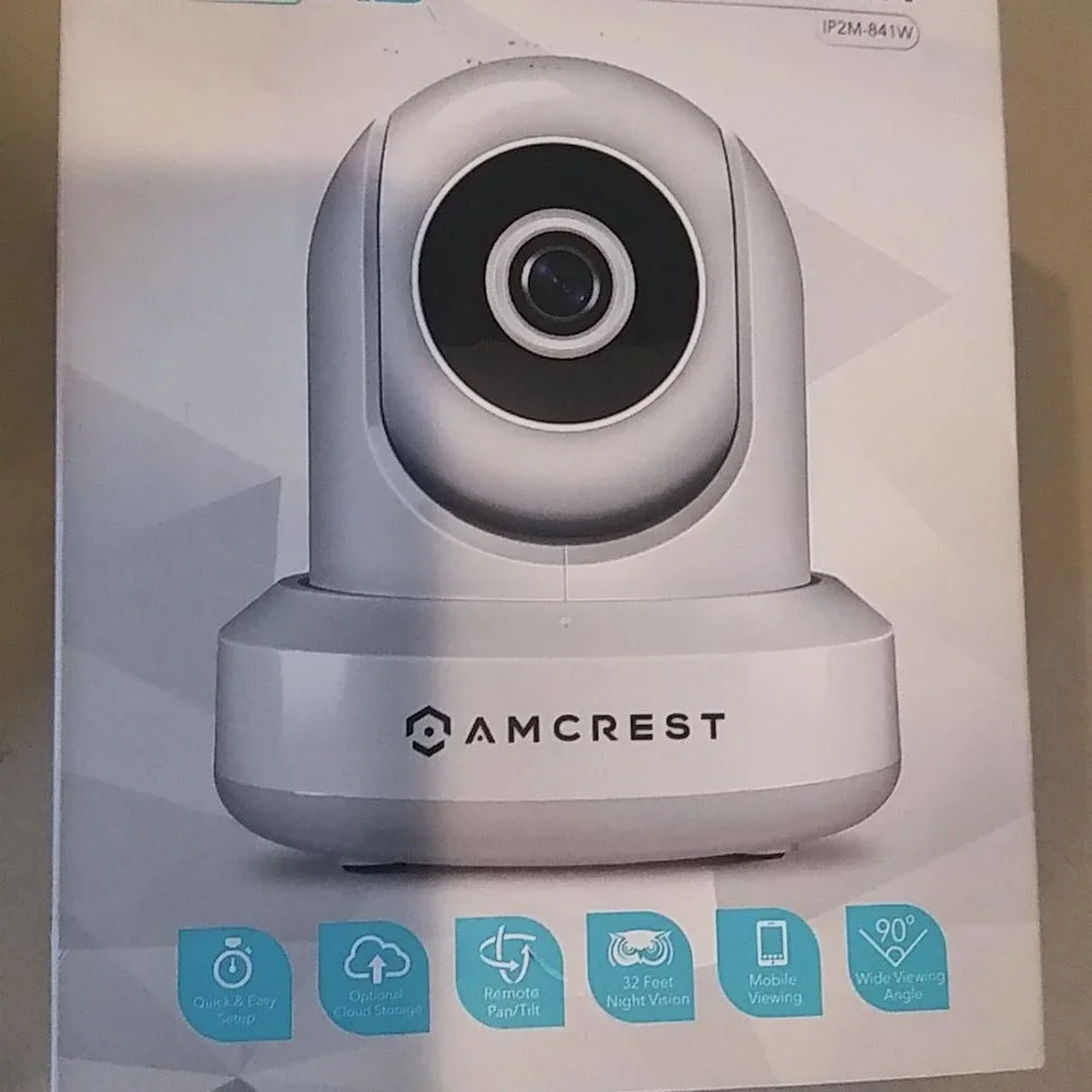 AMCREST 1080P PAN/TILT WI-FI CAMERA IP2M-841W